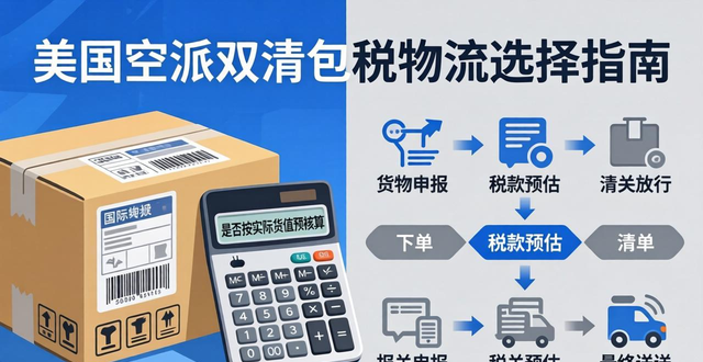 新手必读：美国空派双清包税物流选择指南
