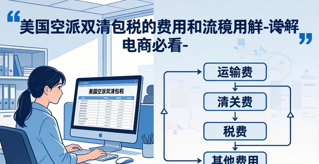 美国空派双清包税的费用和流程详解-跨境电商必看