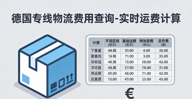 德国专线的物流__德国转运费用
