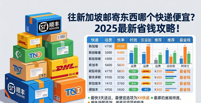 往新加坡邮寄东西哪个快递便宜？2025最新省钱攻略！