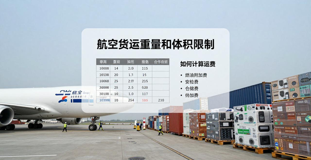 _航空货运体积重量的折算标准_航空运费体积重量计算公式