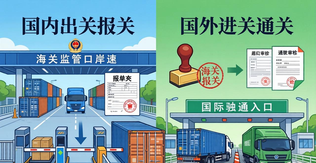 海关出关是什么意思_进出口报关与通关流程_