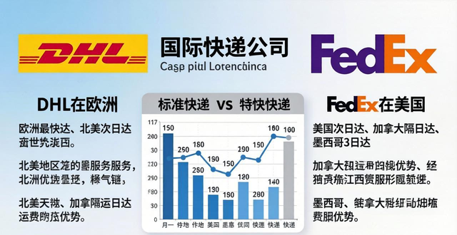 国际快递公司运费比较-最全面的运费对比信息