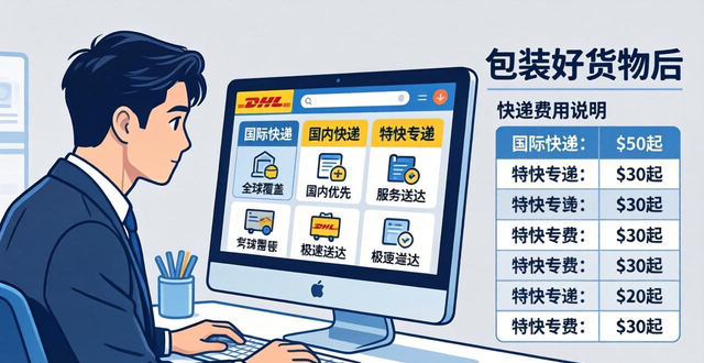dhl快递怎么送到人手上__dhl寄件流程