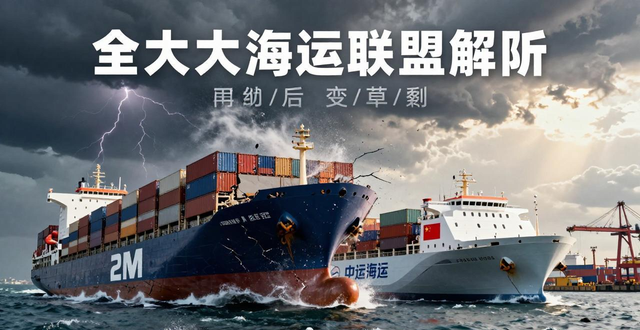 全球最大海运联盟解体与马士基单飞背后,中国的机会来了?__全球最大海运联盟解体与马士基单飞背后,中国的机会来了?