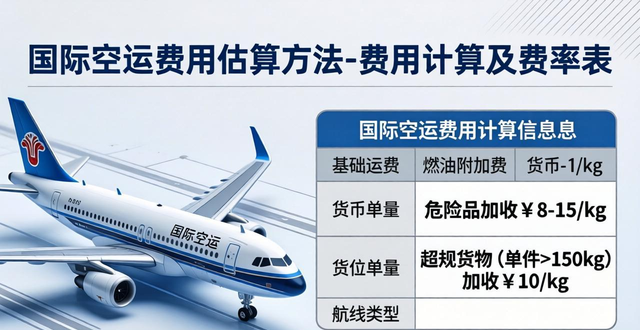空运报价计算公式_国际空运运费计算的注意事项_