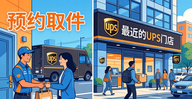 有客户UPS账号怎么寄件？