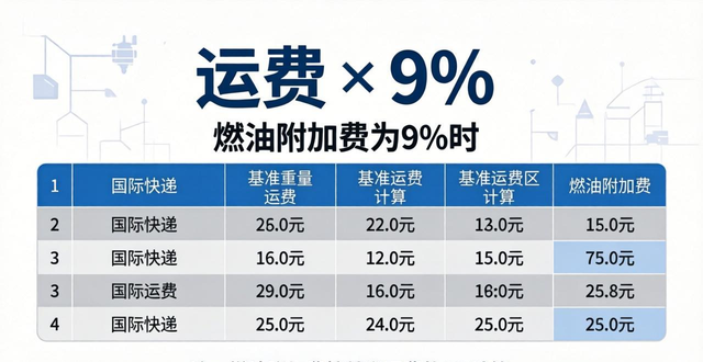 快递运费价格计算公式__快递的运费计算