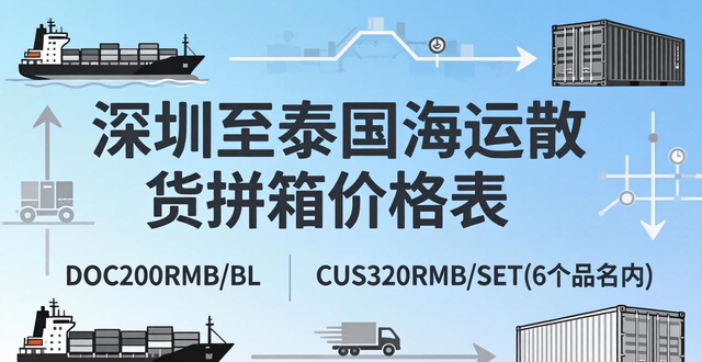 _泰国海运到中国多久_泰国本土货代