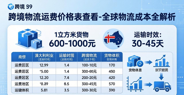 跨境物流费用计算公式__跨境物流运费成本怎么算