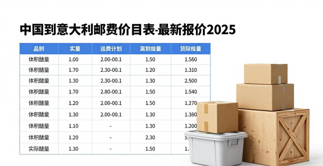 意大利邮寄费用__意大利国际快递邮费价格表