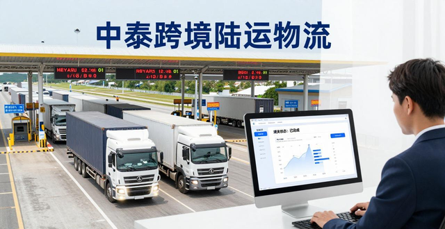 中泰跨境陆运物流解决方案-全方位服务