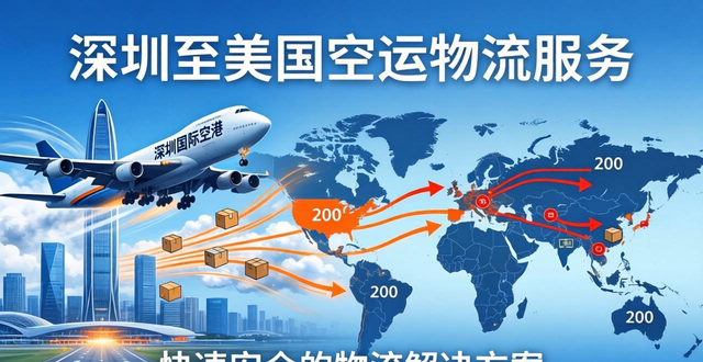 深圳至美国空运物流服务_快速安全的物流解决方案