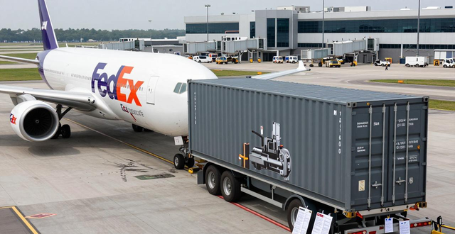 美国超大件空运双清到门-专业快递服务