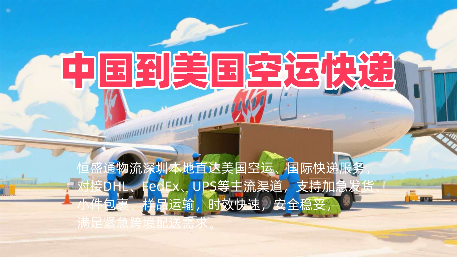深圳到美国物流空运快递|雷竞技震中杯加急件 即日发货 时效保障