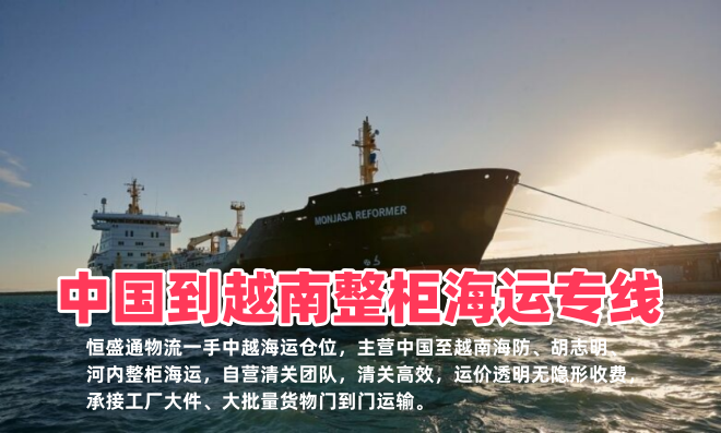 中国到越南整柜海运专线 一手渠道 含税清关专线物流